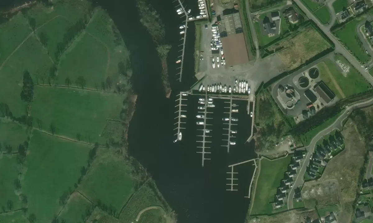 Satelite image of  Butler’s Marina