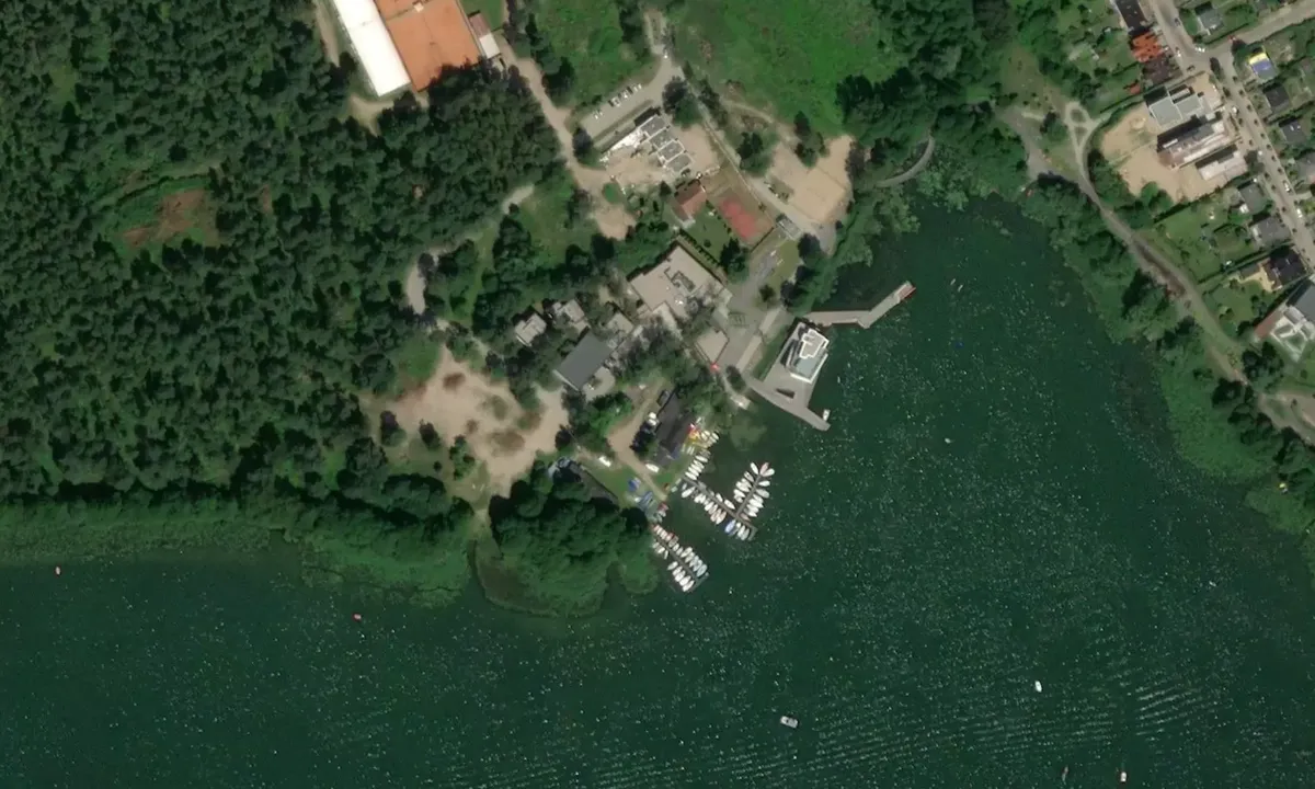 Satelite image of  Harcerska Stanica Wodna Bryza Olsztyn