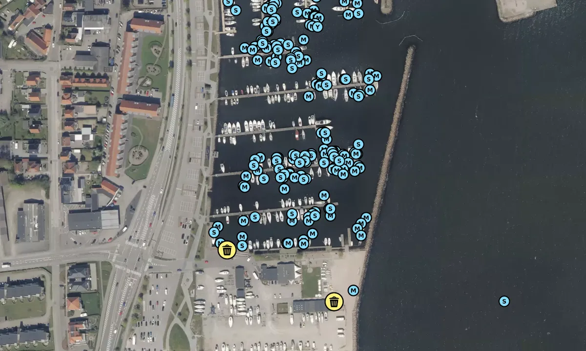 Satelite image of Aabenraa Sejl Club