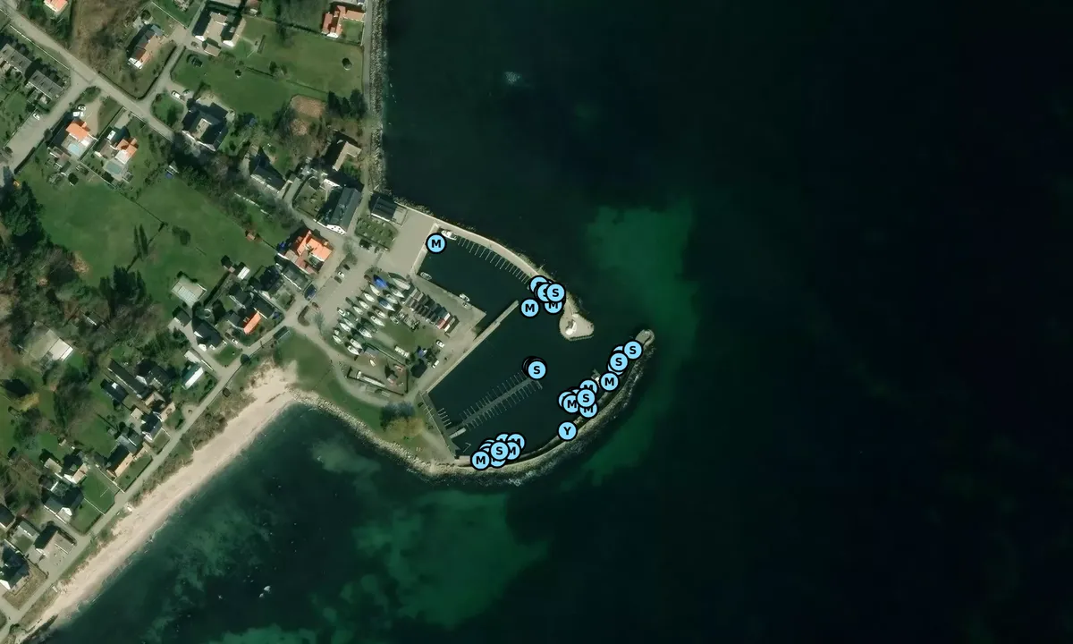 Satelite image of Abbekås