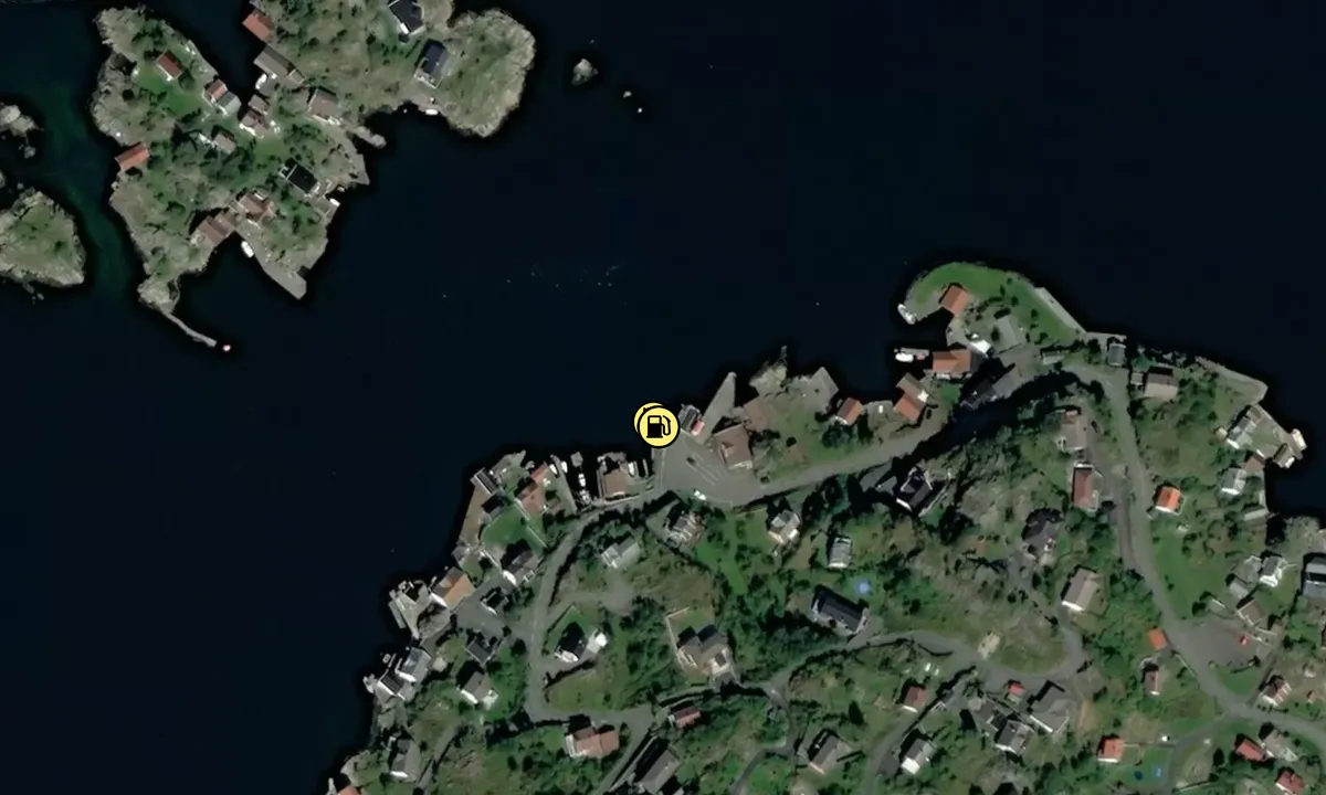 Satelite image of Abelsnes