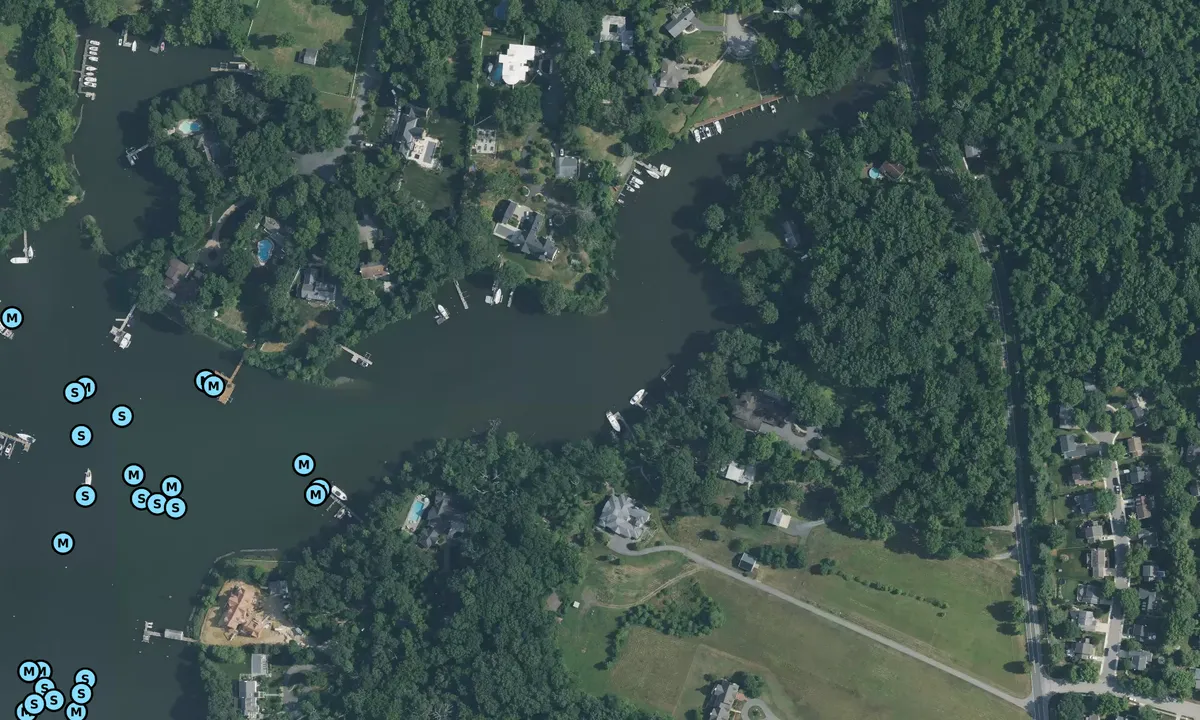 Satelite image of Aberdeen Creek - 2