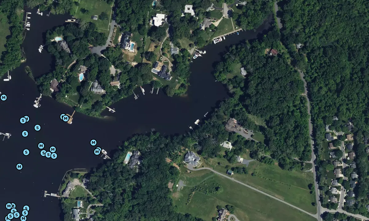 Satelite image of Aberdeen Creek - 2