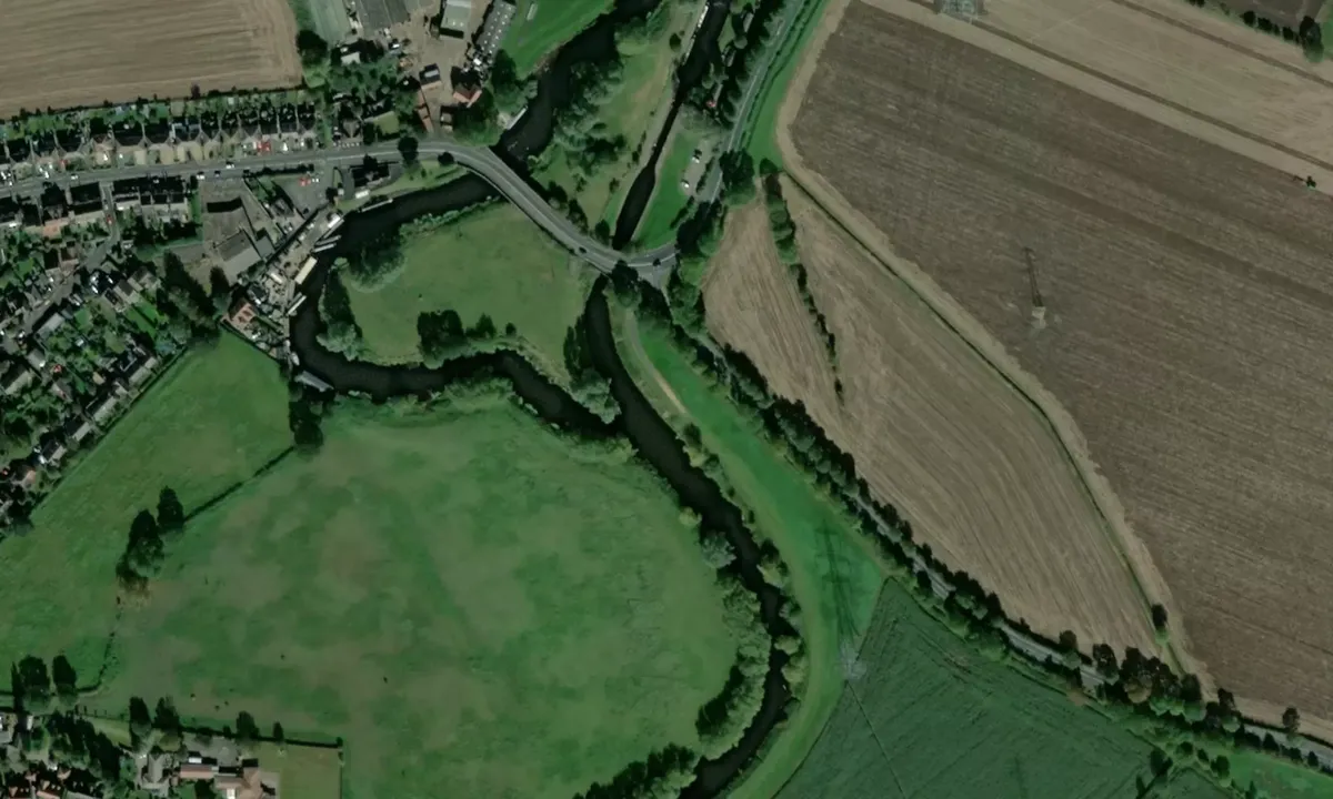 Flyfoto av Above Kegworth Deep Lock