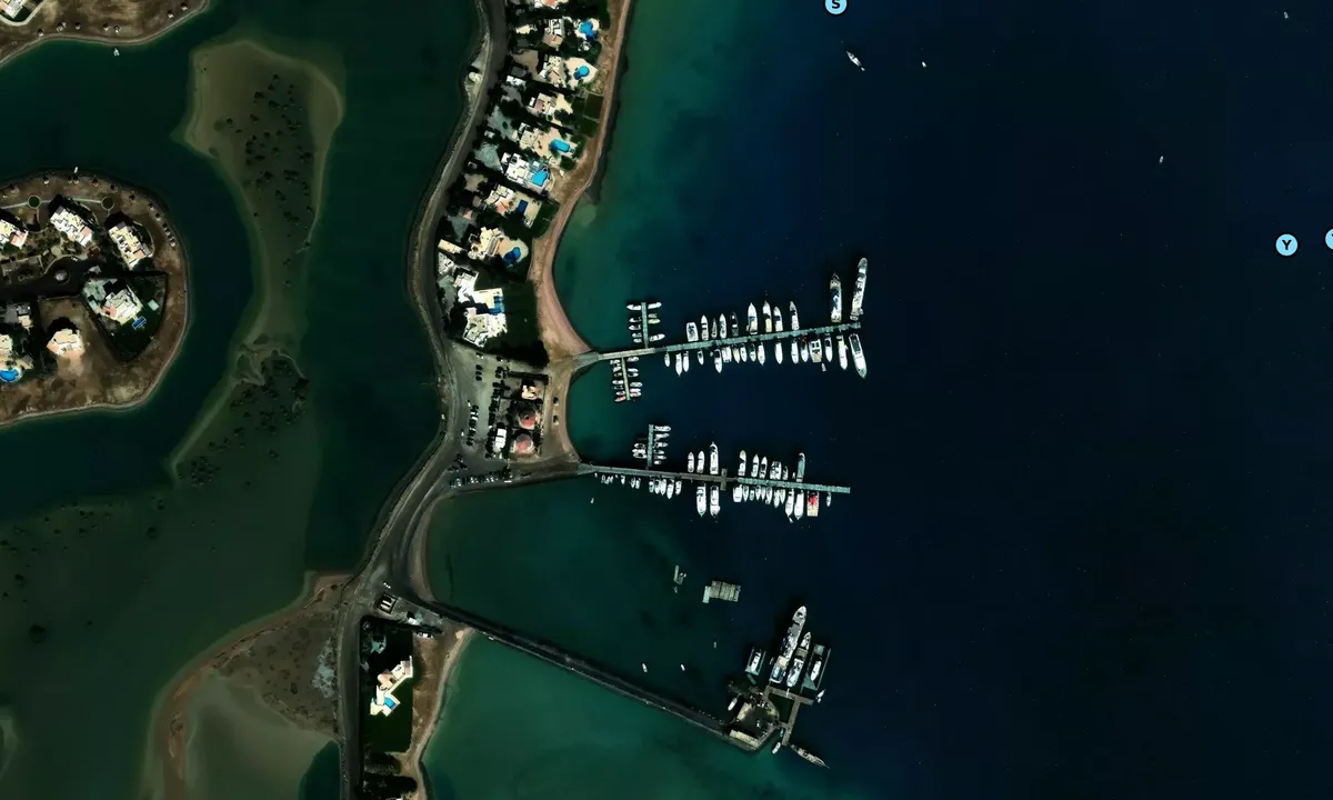 Satelite image of Abydos Marina