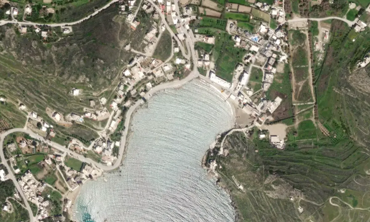 Flyfoto av Achladi