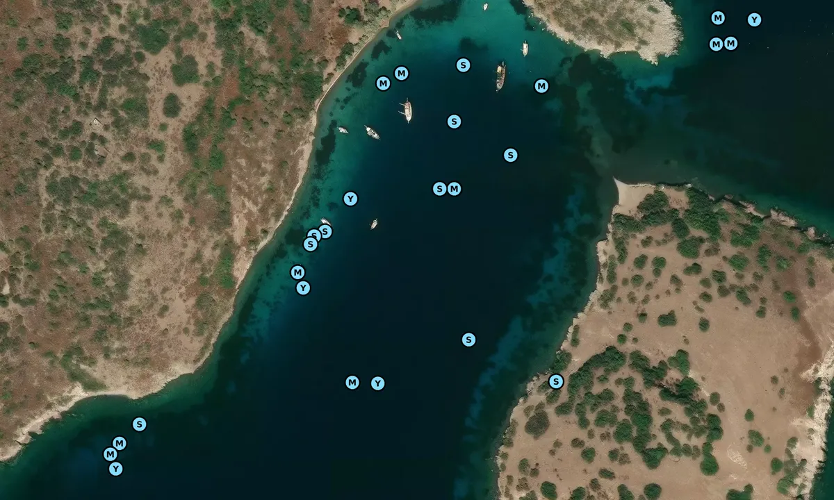 Satelite image of Ada Bogazi - Aquarium