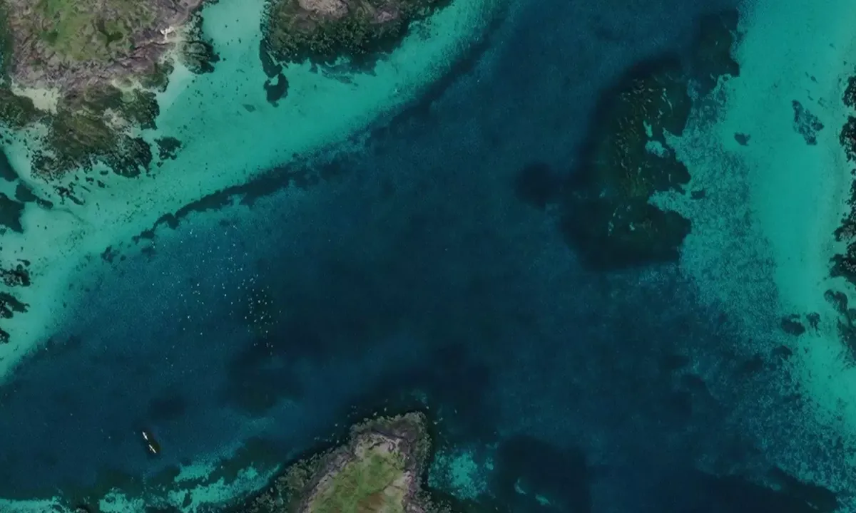 Satelite image of Æholmen