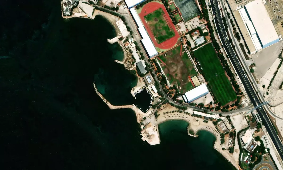 Flyfoto av Αγ.Κοσμας