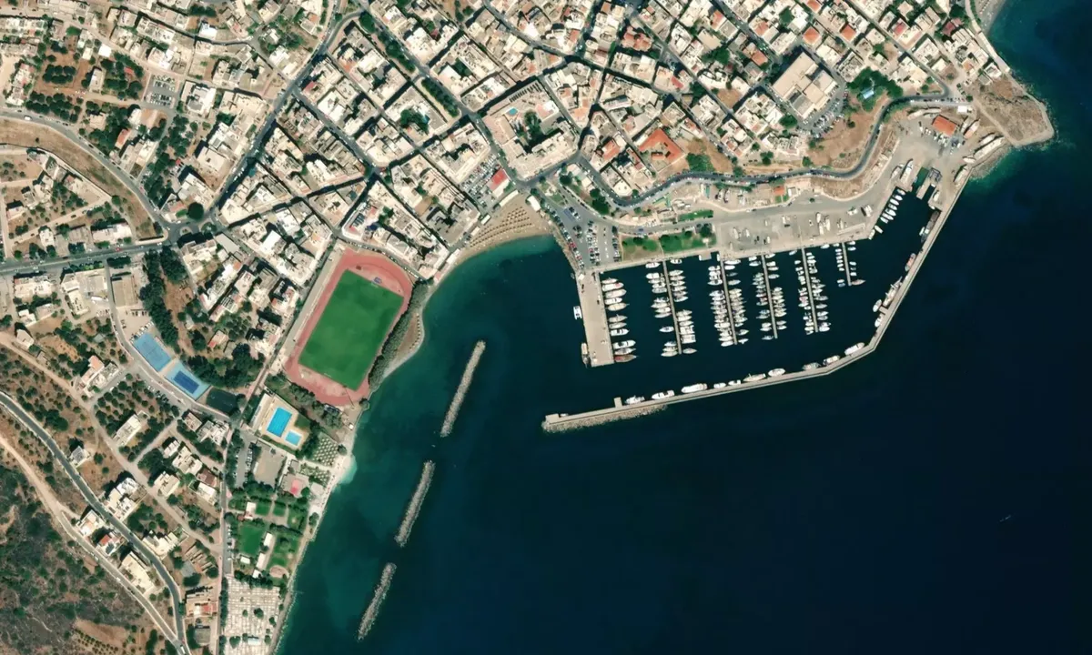 Flyfoto av Ag. Nikolaos (San Nicolò)