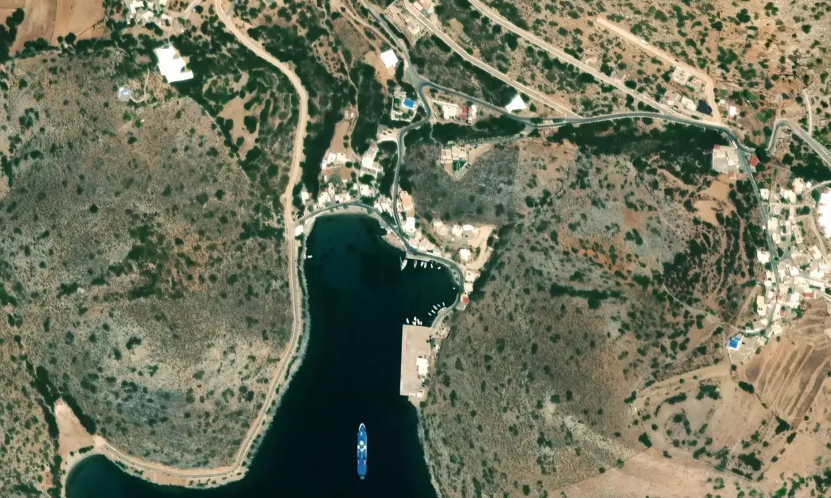 Flyfoto av Agathonisi