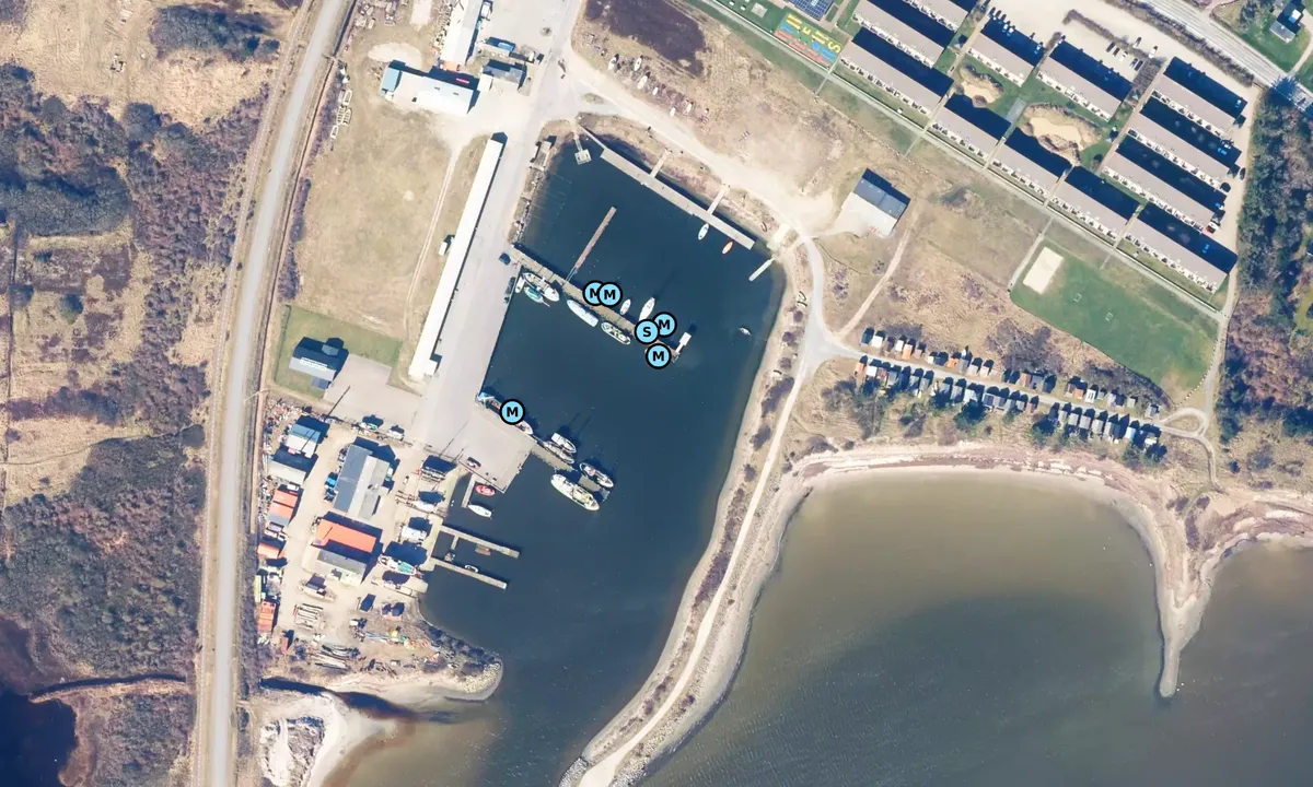 Satelite image of Agger Havn