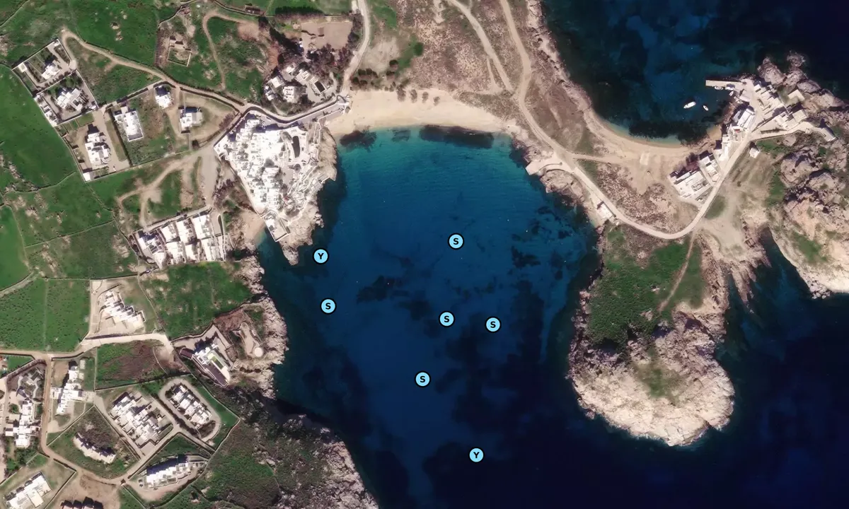 Satelite image of Agia Anna