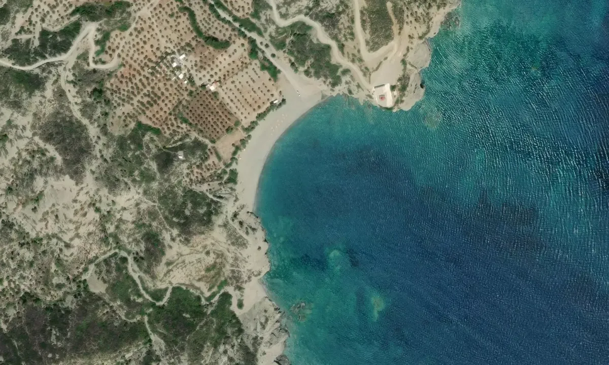 Satelite image of Agios Mina