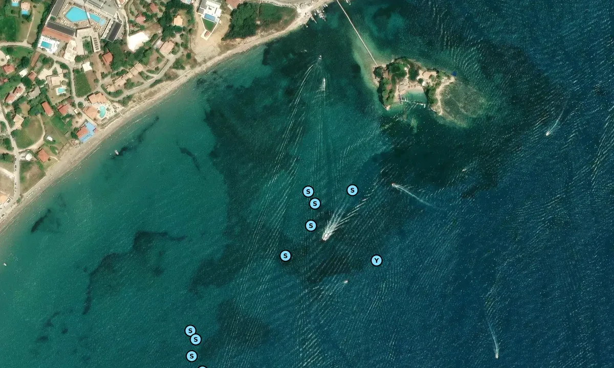 Satelite image of Agios Sostis