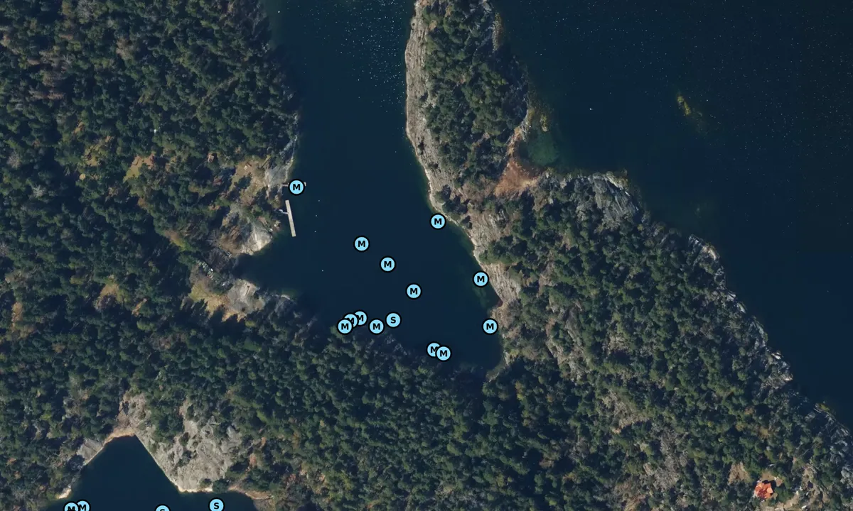 Satelite image of Ägnö  - Tvättfatet