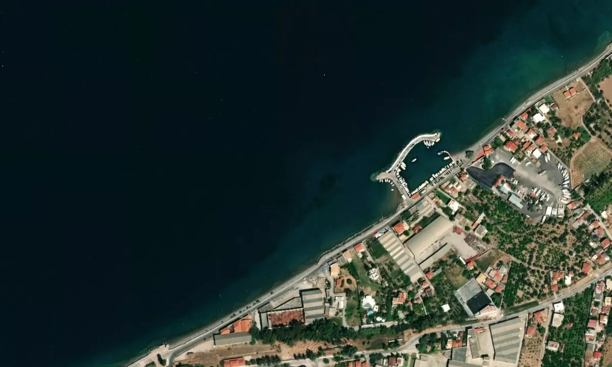 Flyfoto av Aigio
