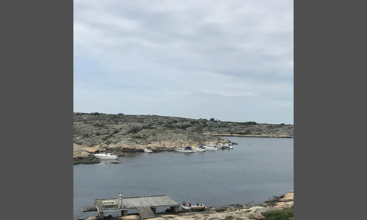 Akerøya: Bildet er tatt fra Festningsholmen.