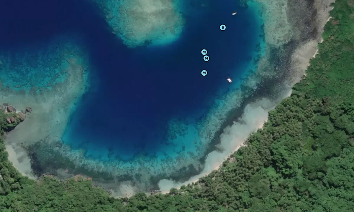 Satelite image of Albert Cove