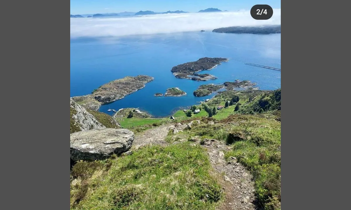 Uthavn på Sør sida av Alden.