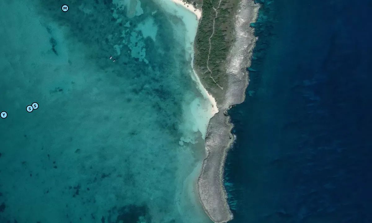 Satelite image of Alder's Cay