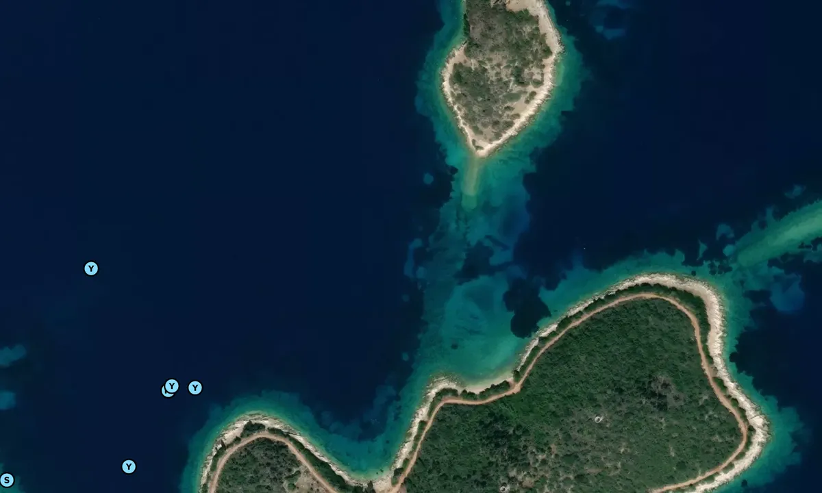 Satelite image of Alfonisi Island