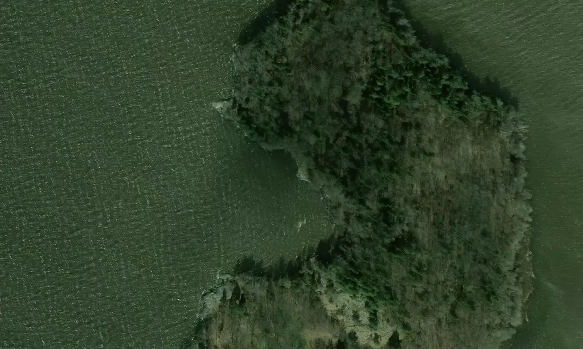 Satelite image of Alholmen