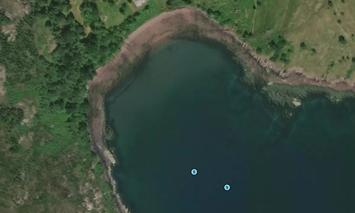 Satelite image of Alligin Shuas