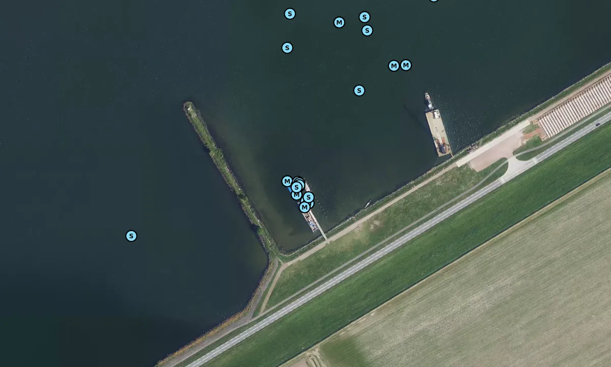Satelite image of Almere Vluchthaven