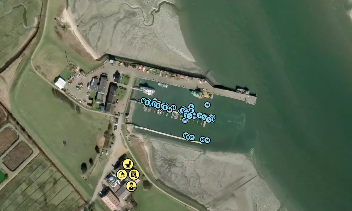 Satelite image of Amrumer Yachtclub