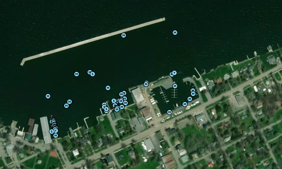 Satelite image of Anchor Marina and River Marina