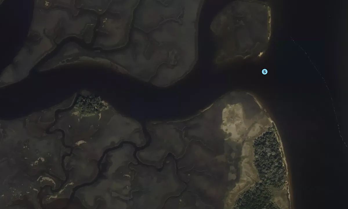Satelite image of Anchorage. 