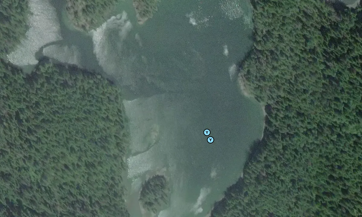 Satelite image of Anchorage Lagoon
