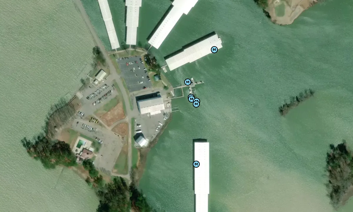 Satelite image of Angler Marine