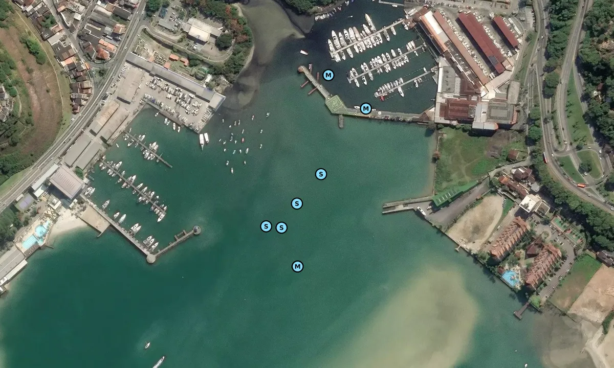 Satelite image of Angra dos Reis