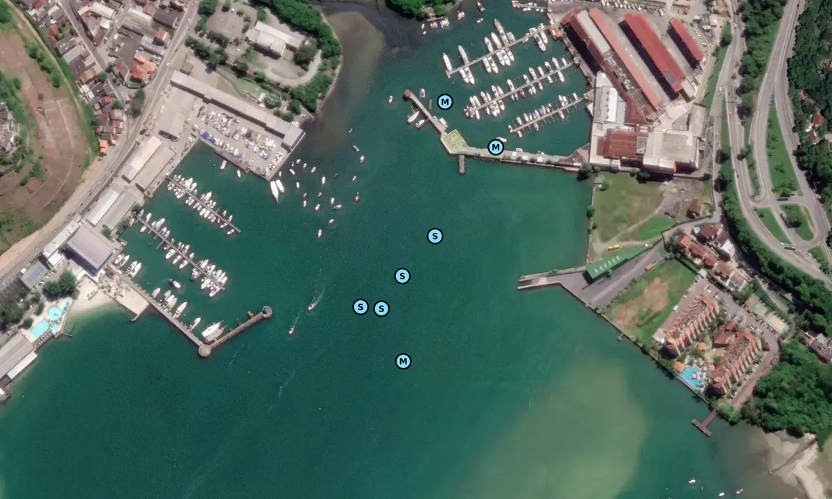Satelite image of Angra dos Reis