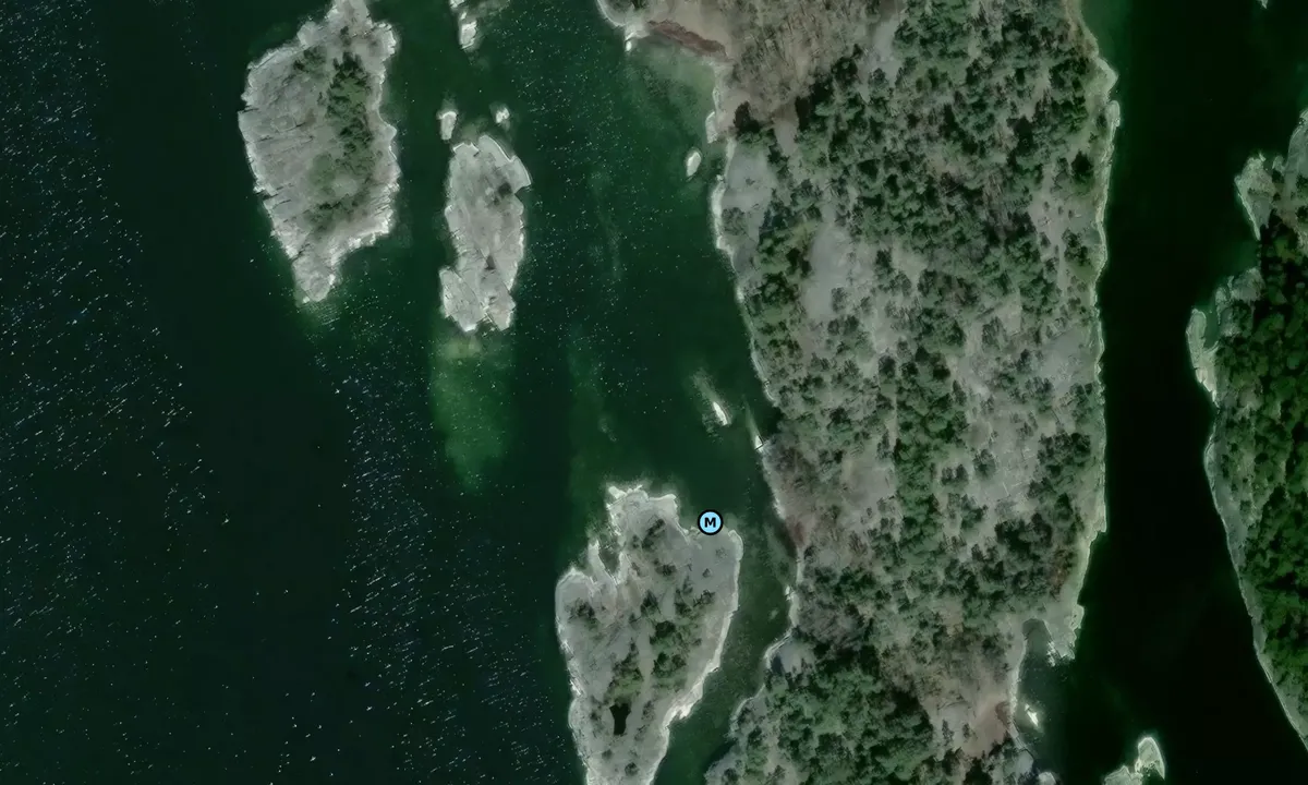 Satelite image of Ängskäret