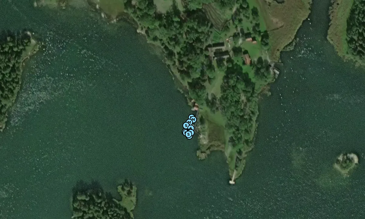 Satelite image of Ängsö Nationalpark