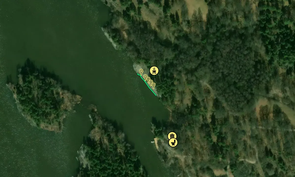 Satelite image of Ängsö slott