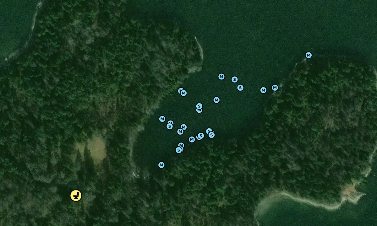 Satelite image of Ängsö - Svartviken
