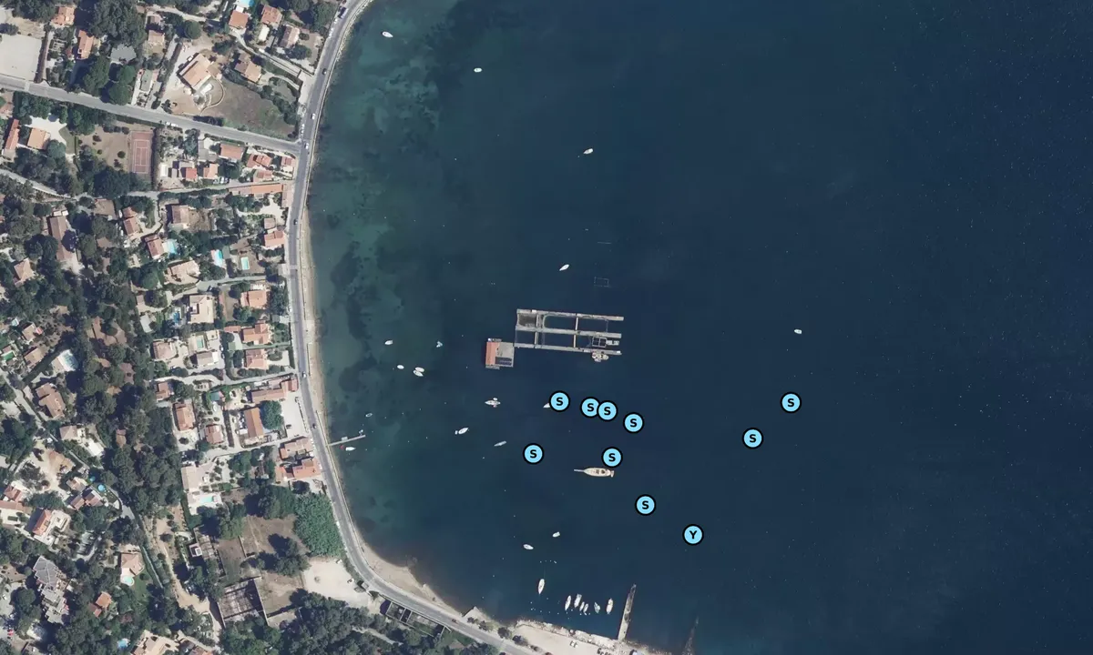 Satelite image of Anse de Balaguier