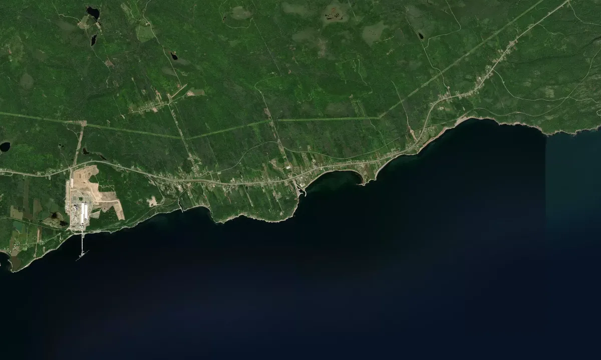 Flyfoto av Anse de Gascons