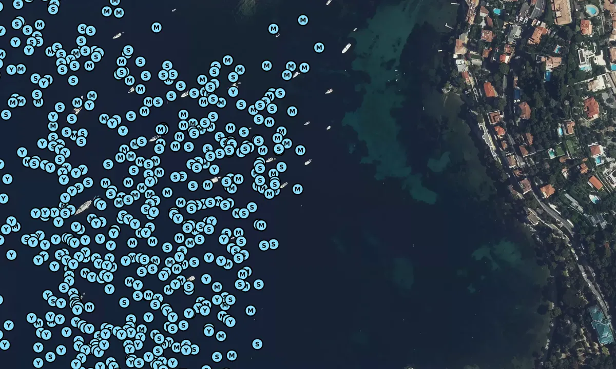 Satelite image of Anse de l'Espalmador