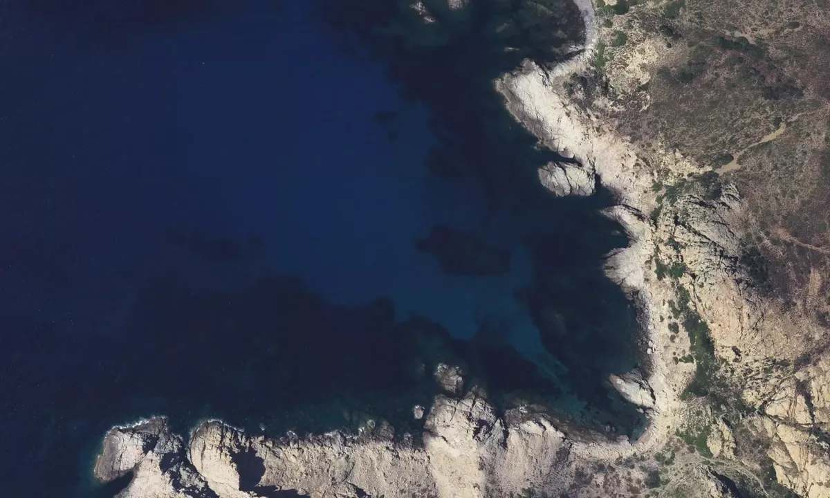 Satelite image of Anse de Pinzuta
