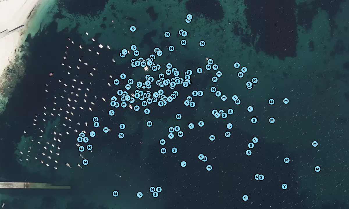 Satelite image of Anse de Sainte-Evette