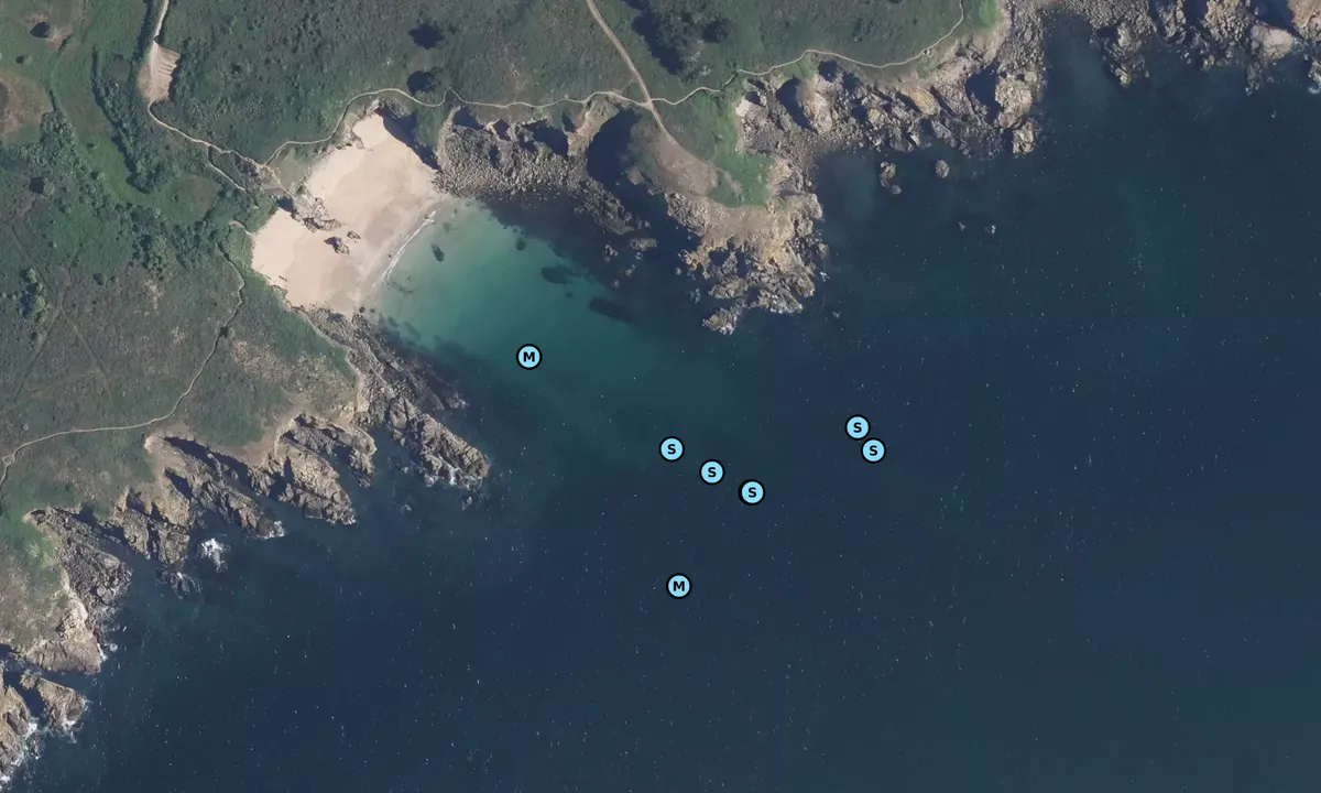 Satelite image of Anse des Soux