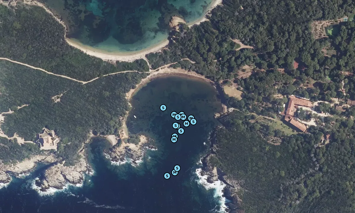 Satelite image of Anse du Parfait