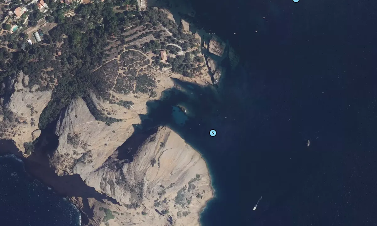 Satelite image of Anse du sec