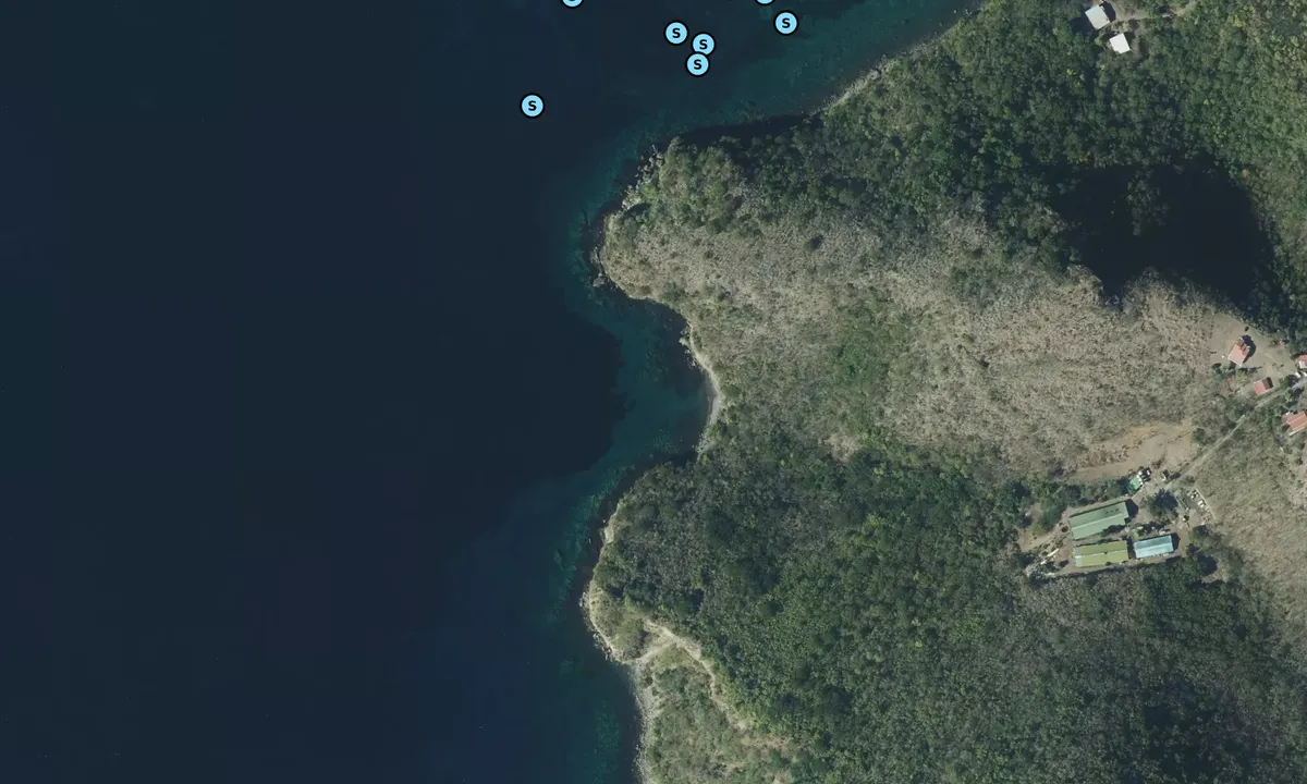 Satelite image of Anse Foucault