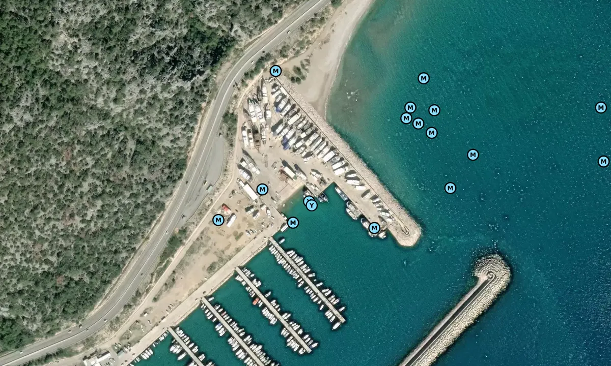 Satelite image of Antalya Yachthafen